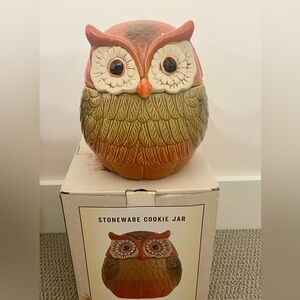 Ceramic Owl Cookie Jar (from Cracker Barrel)